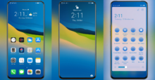 iBlue 12 and iRed 12 EMUI Theme