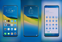 iBlue 12 and iRed 12 EMUI Theme