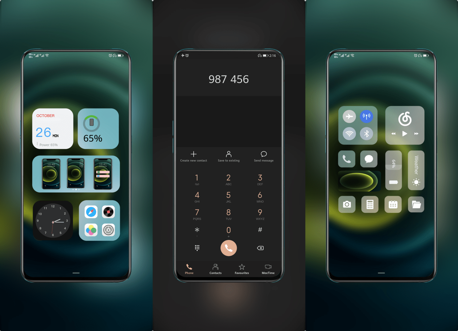 iOS Luxury EMUI Theme