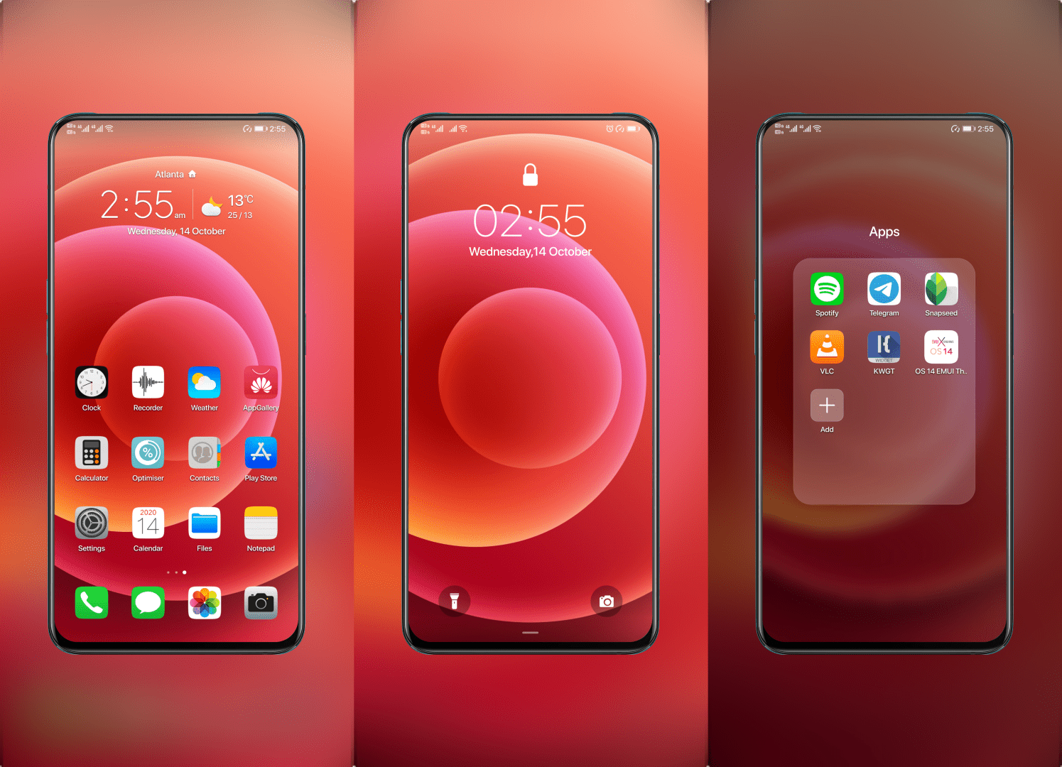 iPhone 12 EMUI Theme
