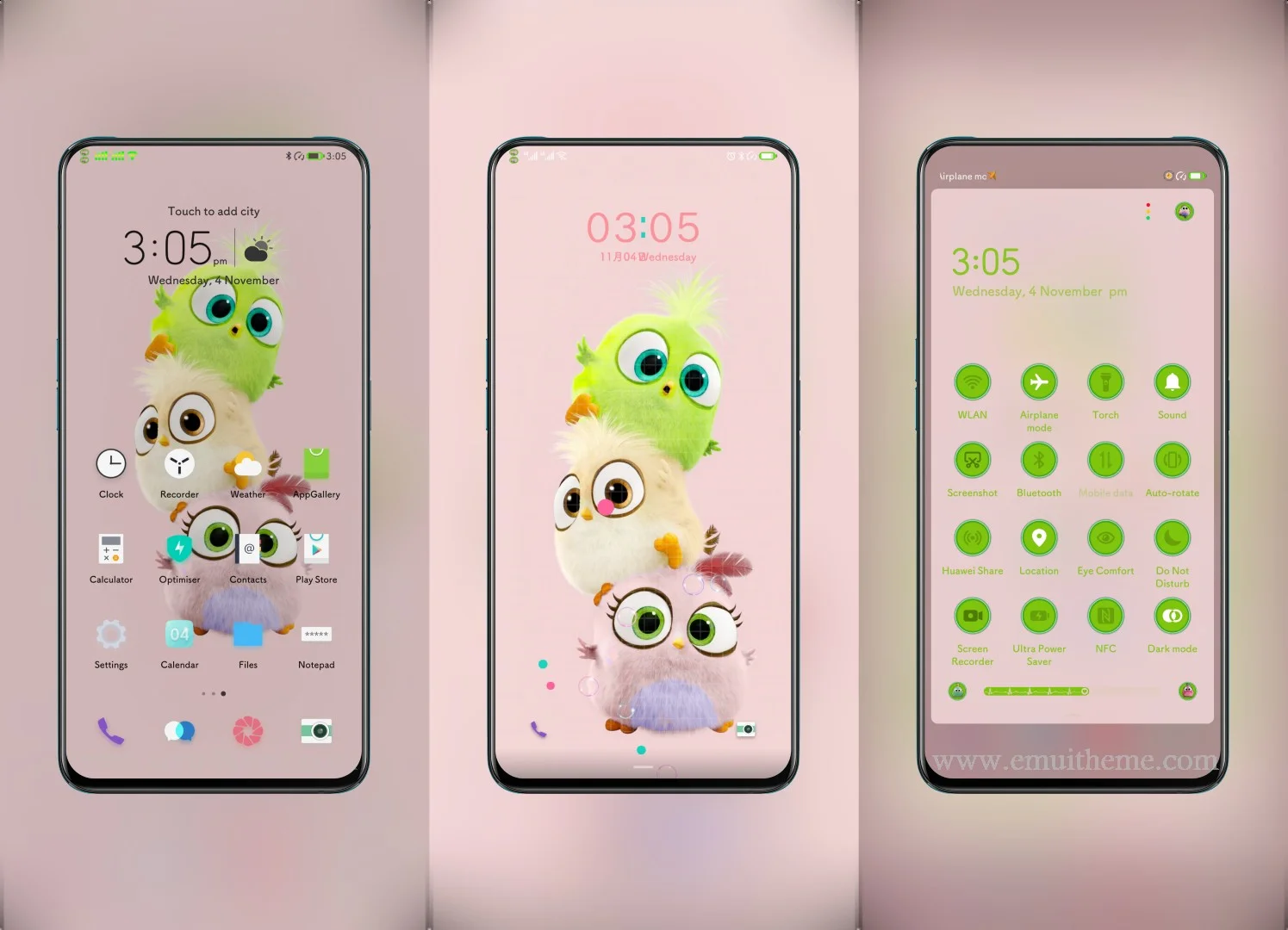 Angry Bird 2 EMUI Theme