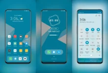 Blue Flatter EMUI Theme