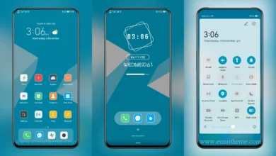 Blue Flatter EMUI Theme