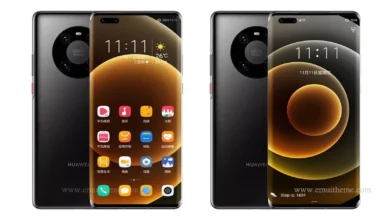 Dark Gold EMUI Theme
