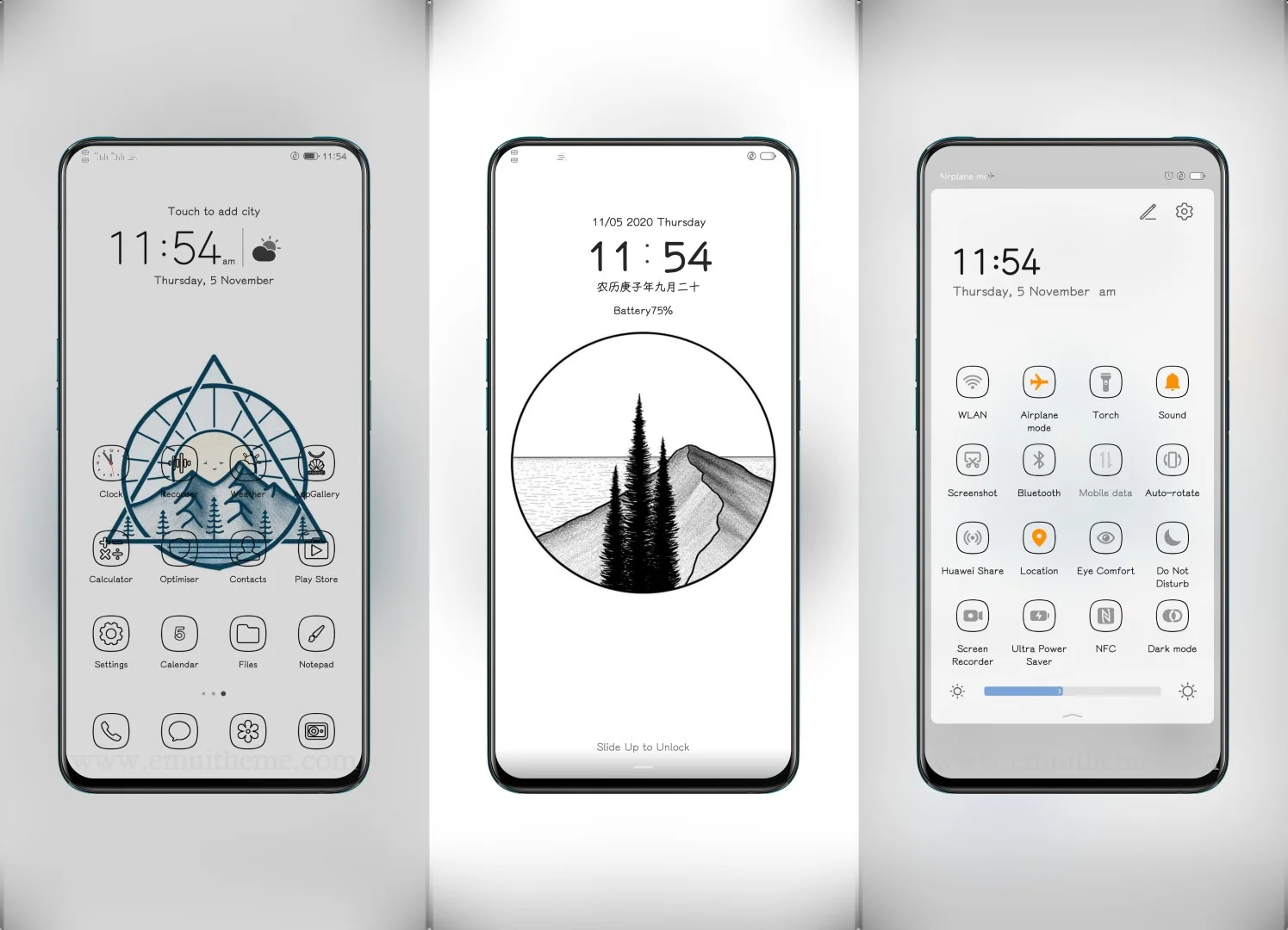 Lightweight EMUI Theme
