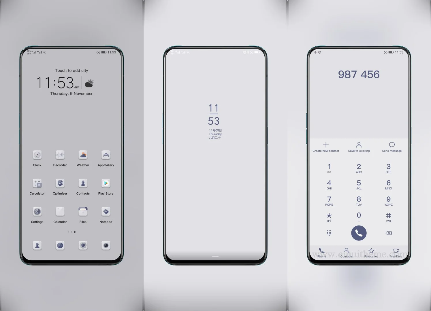 Minimalist EMUI Theme