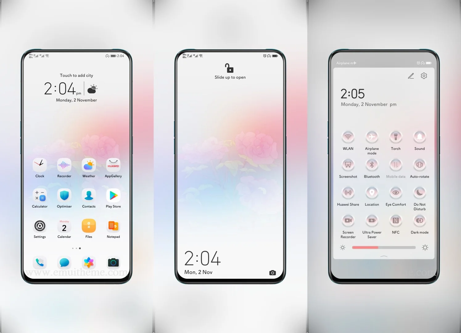 Peony EMUI Theme
