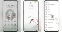 Three Friends of Winter EMUI Theme