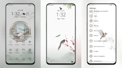 Three Friends of Winter EMUI Theme