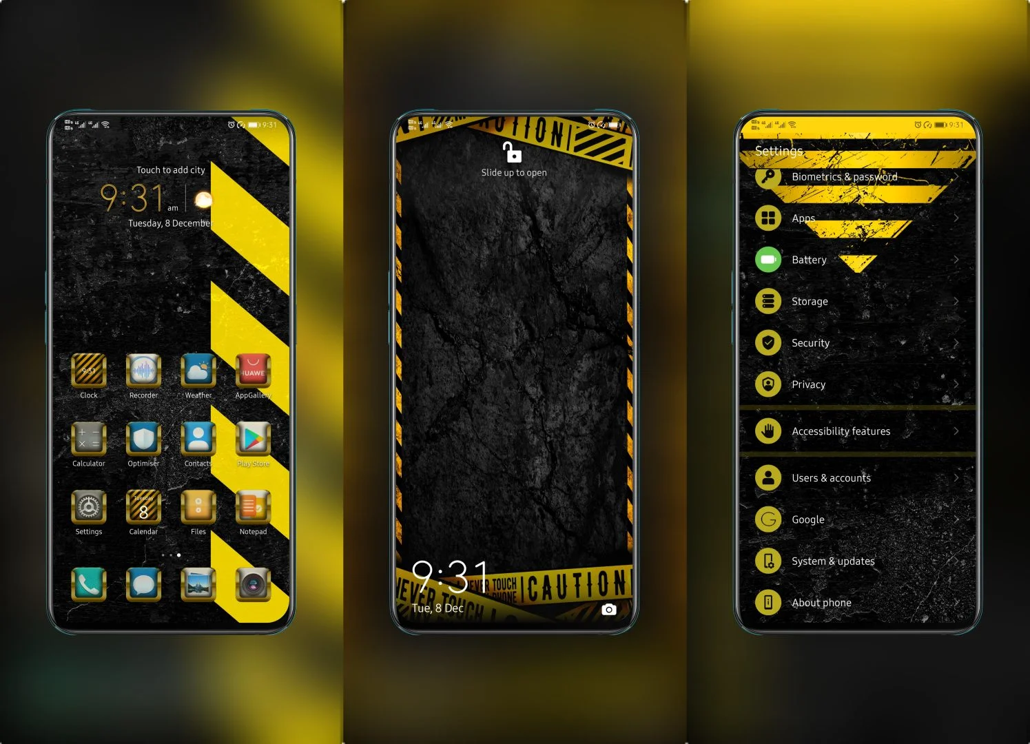 Attention EMUI Theme