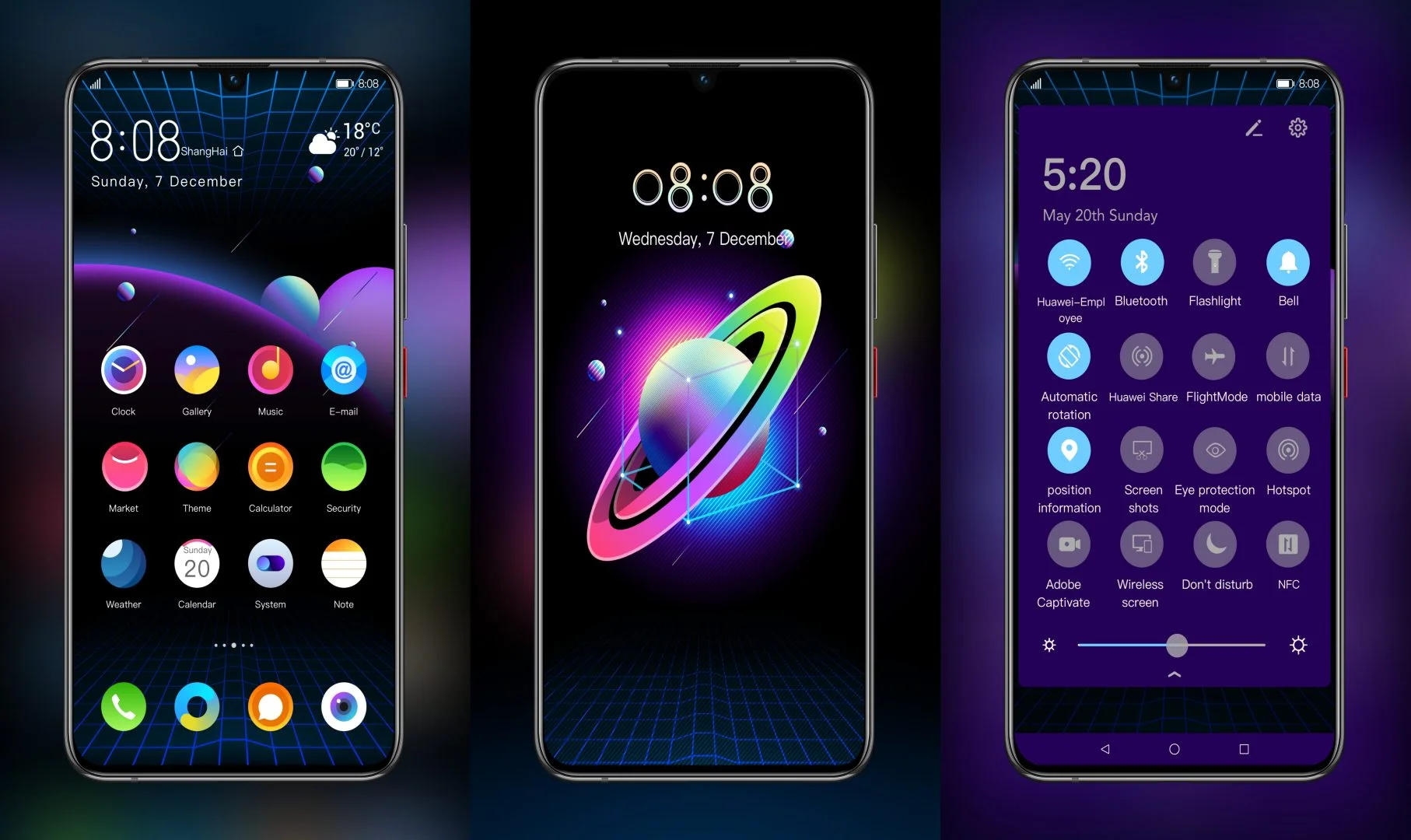 Ben Color Space EMUI Theme