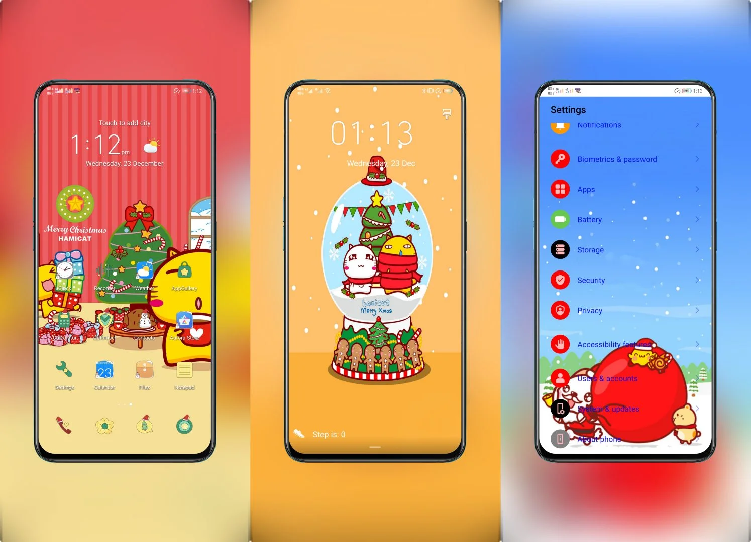Christmas EMUI Theme