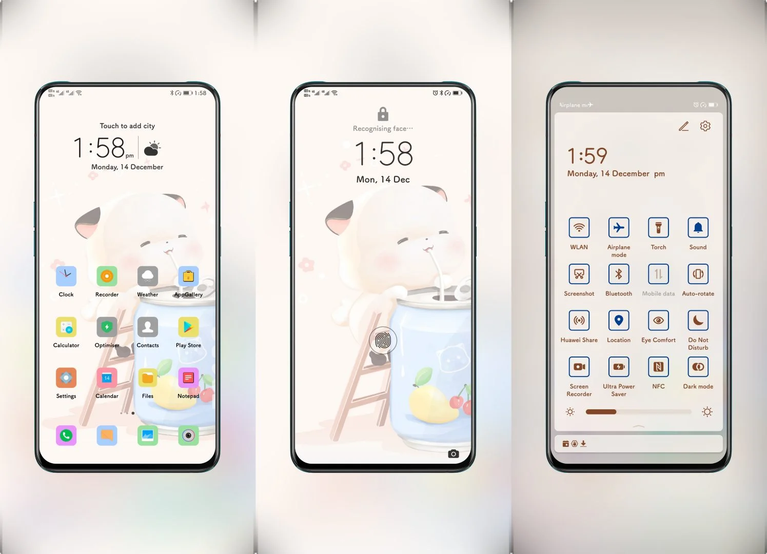 Cute Kitten EMUI Theme
