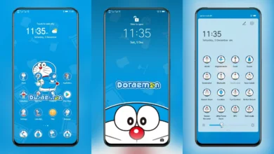 Doraemon VI EMUI Theme
