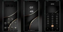 Golden Glamor EMUI Theme
