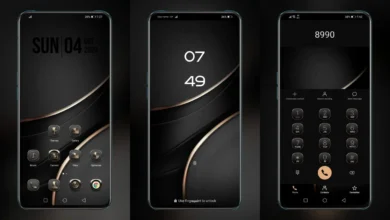 Golden Glamor EMUI Theme