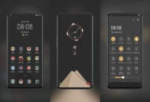 Hardline Retro EMUI Theme