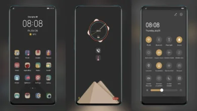 Hardline Retro EMUI Theme