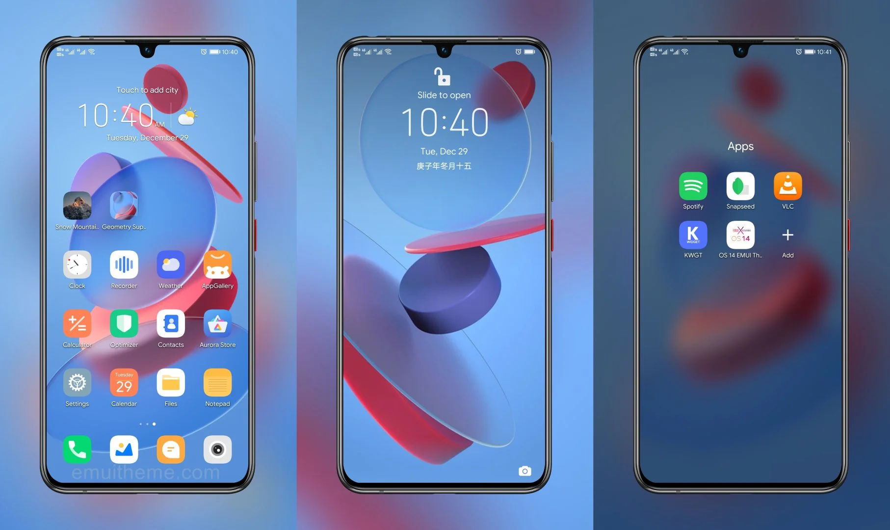 MIUI 12.5 Super Geometry EMUI Theme