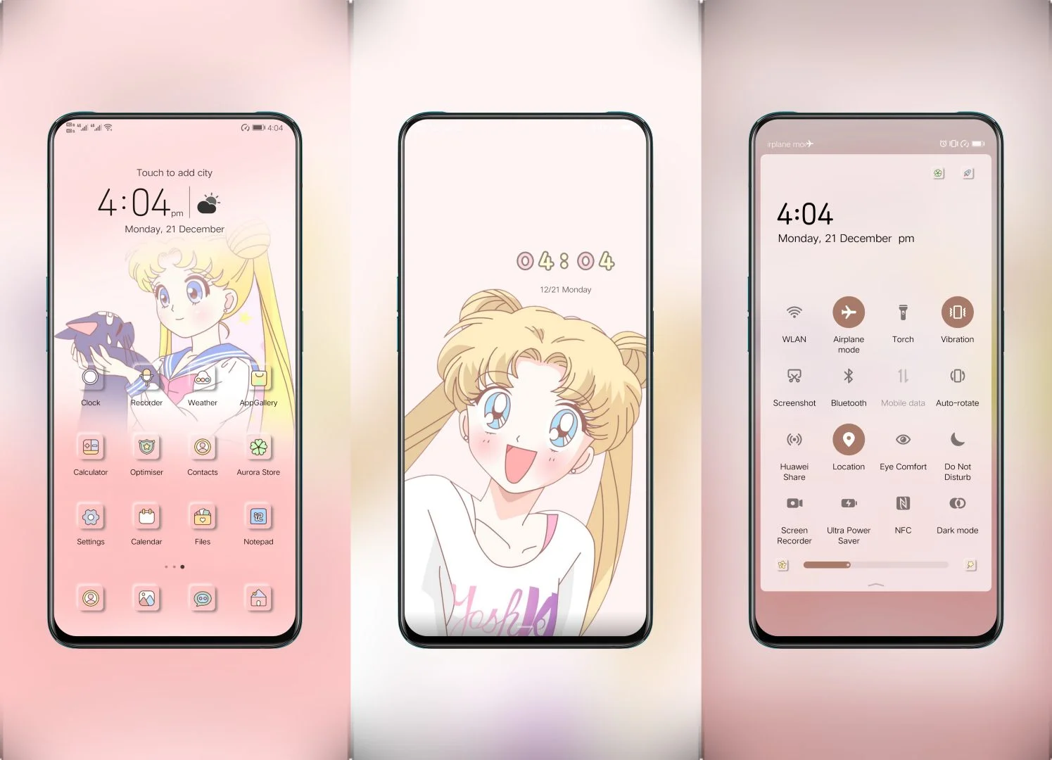 Sailor Moon 4 EMUI Theme