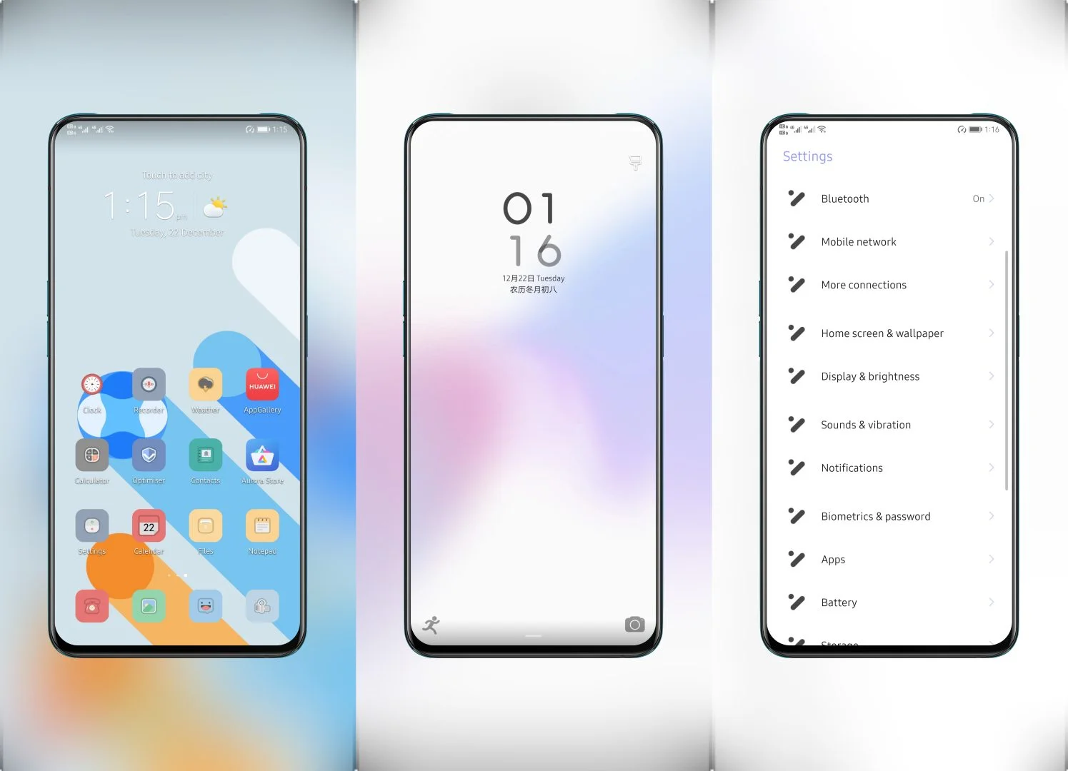 Splash Minimal EMUI Theme