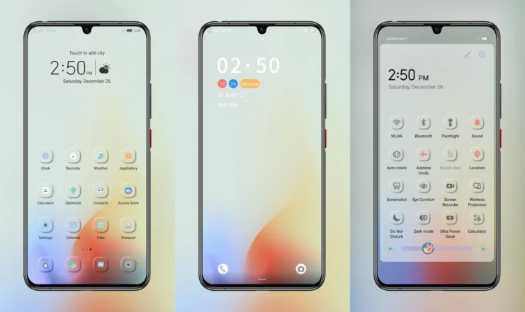 Transparent EMUI Theme