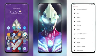 Ultraman Tiga EMUI Theme