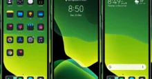 iOS Green Dark EMUI Theme