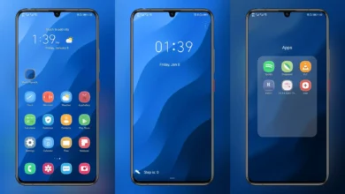 Blue Waves EMUI Theme