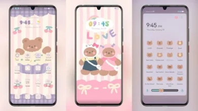 Cute Bear v2 EMUI Theme