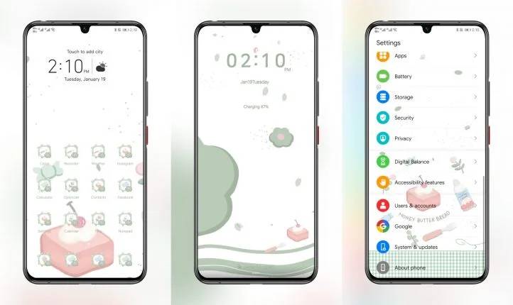 Dessert EMUI Theme