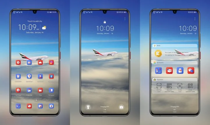 Emirates Dynamic EMUI Theme