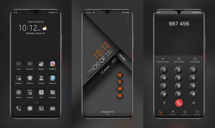 Gray Times EMUI Theme