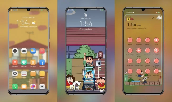 I am Crayon Shin-chan EMUI Theme