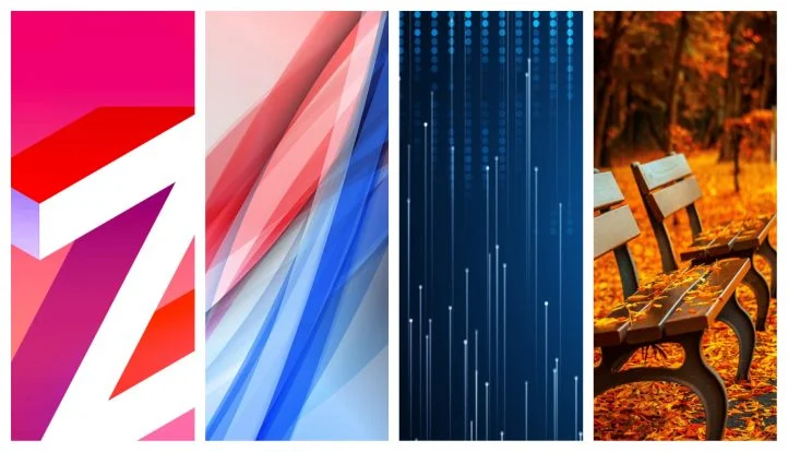 Lava Z6 Stock Wallpapers