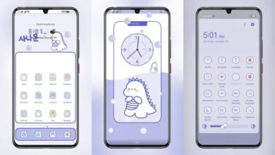 Little Dinosaur v2 EMUI Theme