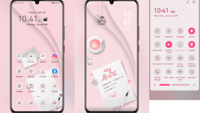 Love Red Letter EMUI Theme