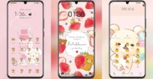 Milk and Mocha Bear 4 EMUI Theme
