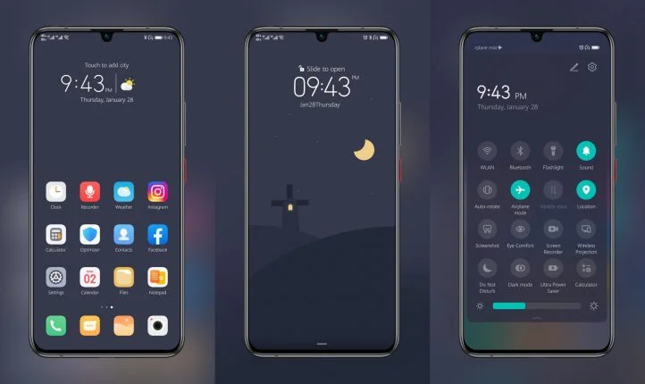 Orange X EMUI Theme