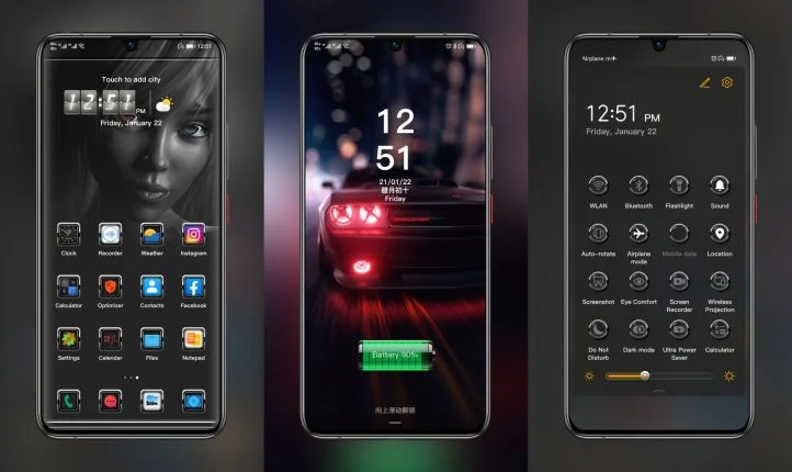 Profound EMUI Theme