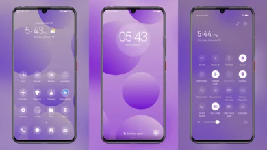 Purple Lite EMUI Theme