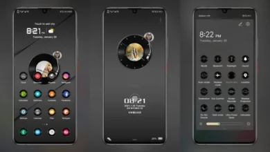 Record Disk EMUI Theme