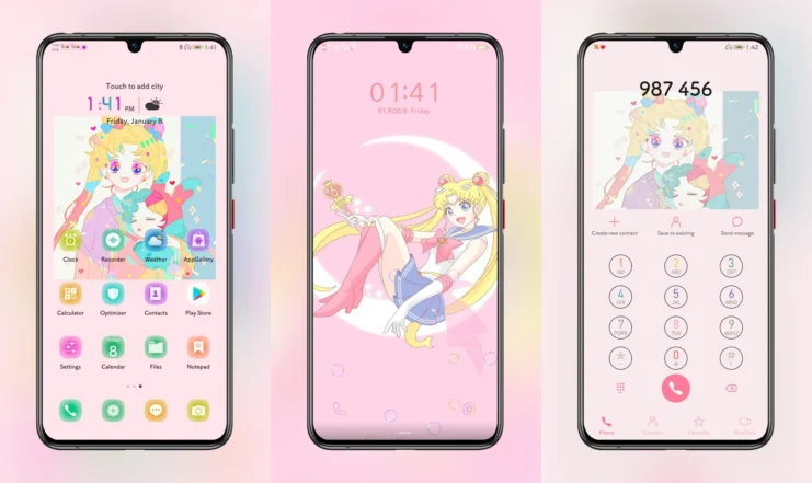 Sailor Moon 5 EMUI Theme