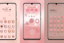 Strawberry EMUI Theme
