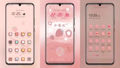 Strawberry EMUI Theme