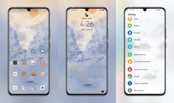 Sunset v2 EMUI Theme