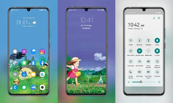 Totoro 2 EMUI Theme