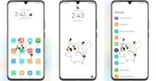 White Pikachu EMUI Theme