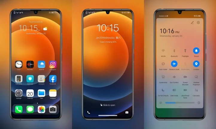 iPhone 12A EMUI Theme