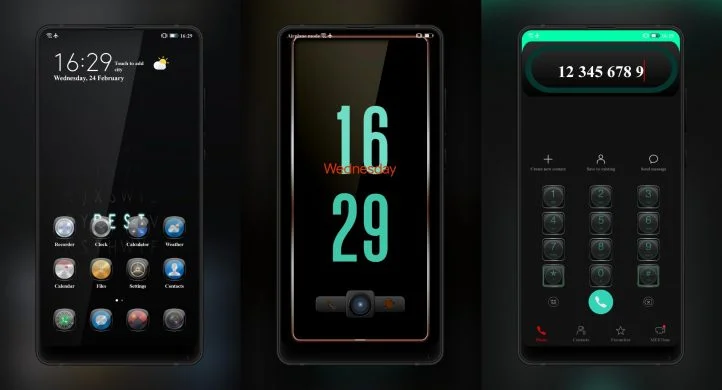 Aqwa Green EMUI Theme